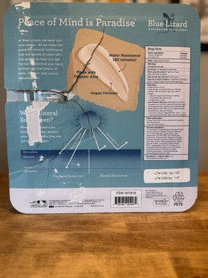 Blue Lizard Mineral Sunscreen Sensitive SPF 50 Twin Pack (5fl oz and 3fl oz)