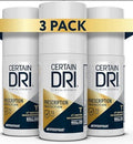 Certain Dri Prescription Strength Clinical Antiperspirant Roll-On Deodorant-3 Pk