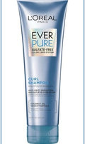 L'Oreal Paris Sulfate Free Shampoo for Curly Hair, Lightweight, Anti-Frizz Hair