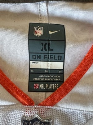 Nike NFL Denver Broncos Bonitto #15 On Field White Jersey XL New White Stitch