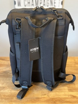 AUGIE DEAN DIAPER CHANGING BAG TOTE-FOLD OUT STATION STROLLER STRAPS WATERPROOF
