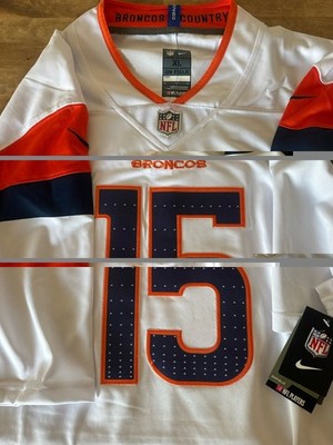 Nike NFL Denver Broncos Bonitto #15 On Field White Jersey XL New White Stitch
