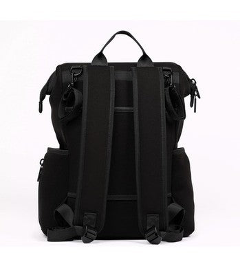 Neoprene Diaper Bag Backpack with Front Fold Changing Station Augie Dean