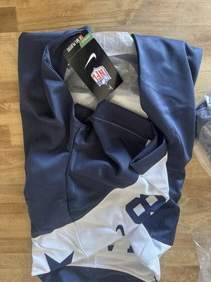 Nike NFL Dallas Cowboys Dak Prescott #4 On Field Navy Jersey L White Stitch New