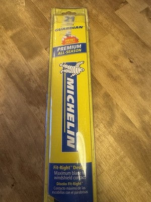 New Sealed Michelin Guardian Premium All-Season Wiper Blade 21” Fit-Right