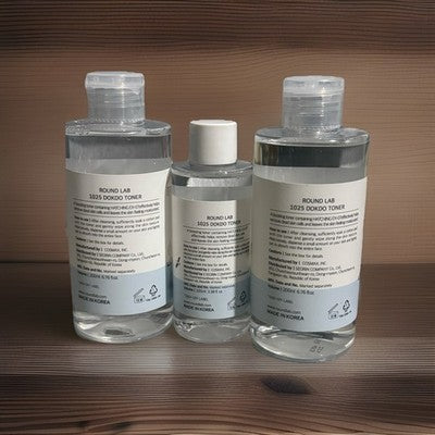ROUND LAB Gentle Boosting 1025 Dokdo Toner 3 Pack  6.76ozx2 +3.38oz New No Box