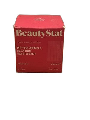 Brand New BeautyStat Peptide Wrinkle Relaxing Moisturizer 1.7oz Sealed