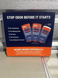 Mando Whole Body Pro Sport Solid Stick Deodorant 3 x 2.6 Oz EXP 01/2027