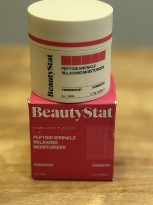 Brand New BeautyStat Peptide Wrinkle Relaxing Moisturizer 1.7oz Sealed
