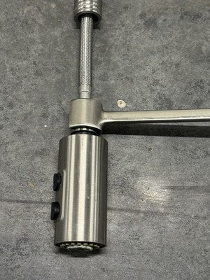 Kohler Stainless Steel Single Handle Pull-Down Kitchen Faucet Sprayer Excellent