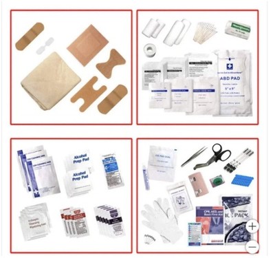 Brand New Ever-Ready First Aid Kit 217 Pieces Emergency Medical Supplies
