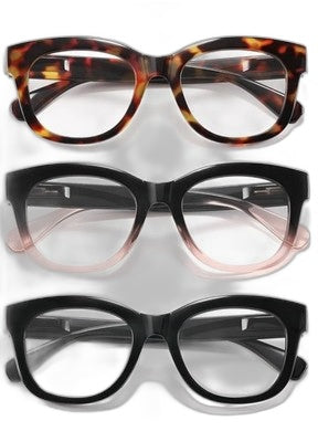 Reading Glasses for Women Oprah Blue Light Reading Glasses w/ Spring Hinge,