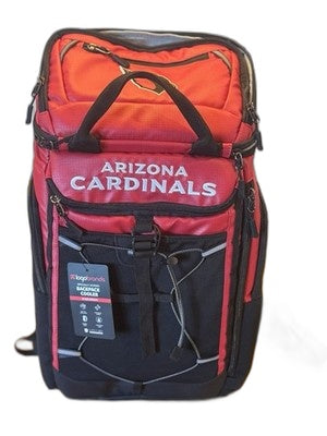 Brand New Arizona Cardinals Backpack Cooler – Officially Licensed Logo Brands