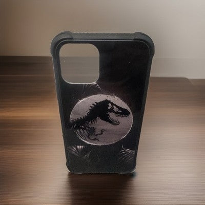 CARLOCA iPhone 11 Pro Case Dinosaur T-Rex Skeleton Moon Jurassic Phone Cover New
