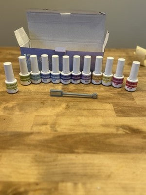 12 Pc Cat Eye Gel Nail Polish Set, Gel Polish Kit w/ Magnet Soak off Gel Nail