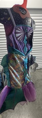 Teetot Princess Factory Sparkly Mermaid Costume Child Size 3-4 NWT Dress Up