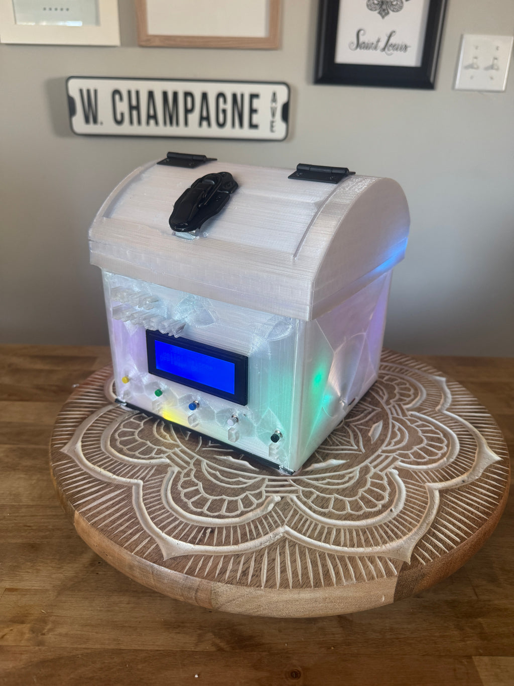 STEM Logic Lock Box – Interactive Puzzle Safe  Lights, 60+ Sounds, & 150+ Quest