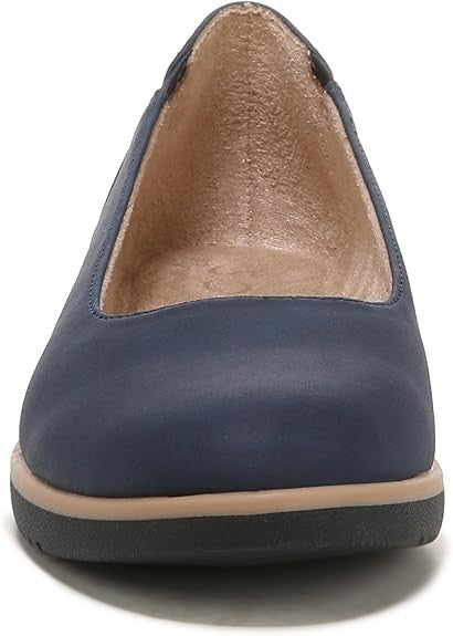 Women's SOUL Naturalizer, Idea Ballet Flat H9773S2402 Navy FABRIC-AND-SYNTHETIC