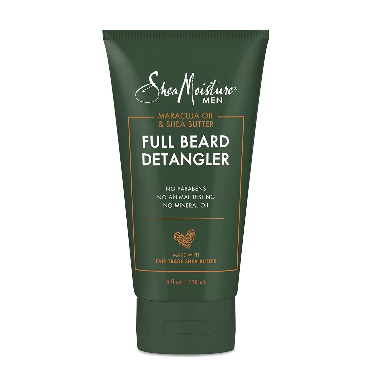 SheaMoisture Beard Conditioner, Full Beard Detangler for Full Beards 4 oz Shea