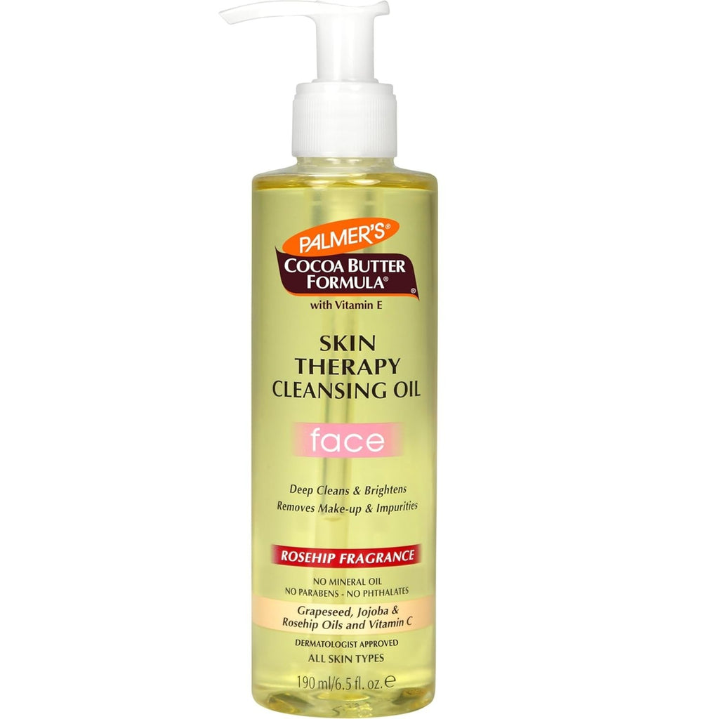 Palmer's Cocoa Butter Formula Skin Therapy Cleansing Oil, Gentle Makeup Remover