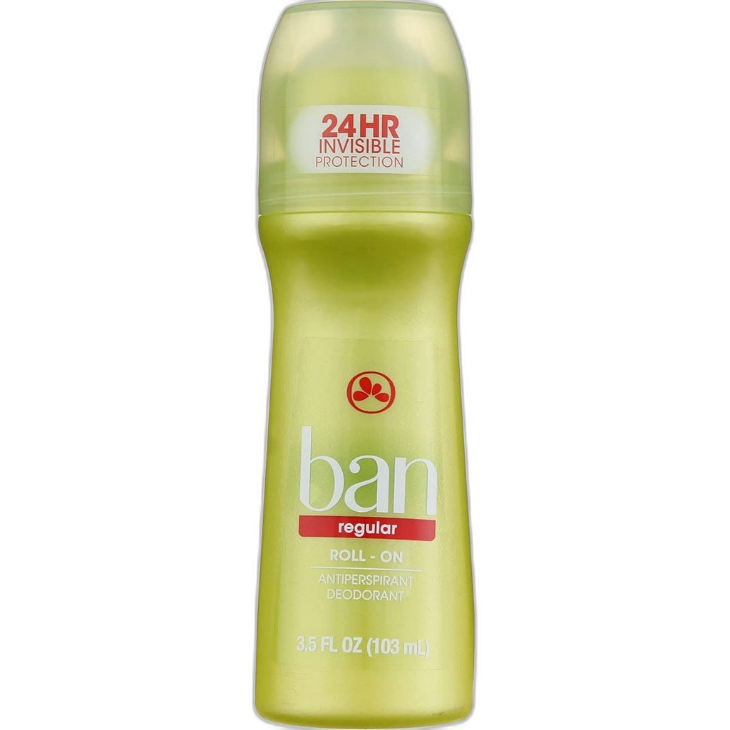 Ban Regular Original Roll-On Antiperspirant/Deodorant, 3.5 fl oz Regular