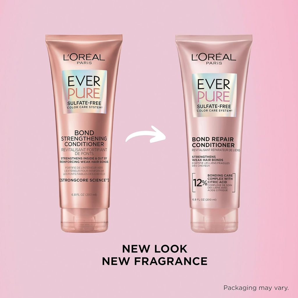 L'Oreal Paris Ever Pure Sulfate-Free Color Care Bond Repair Conditioner 6.8 oz