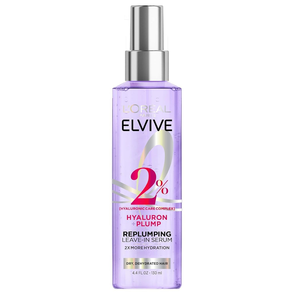 L'Oreal Paris Elvive Hyaluron Plump Moisture Plump Hair Serum 4.4 Fl Oz