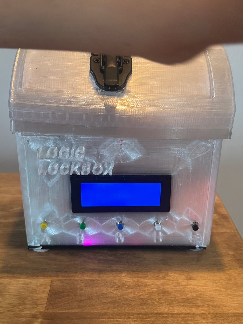 STEM Logic Lock Box – Interactive Puzzle Safe  Lights, 60+ Sounds, & 150+ Quest