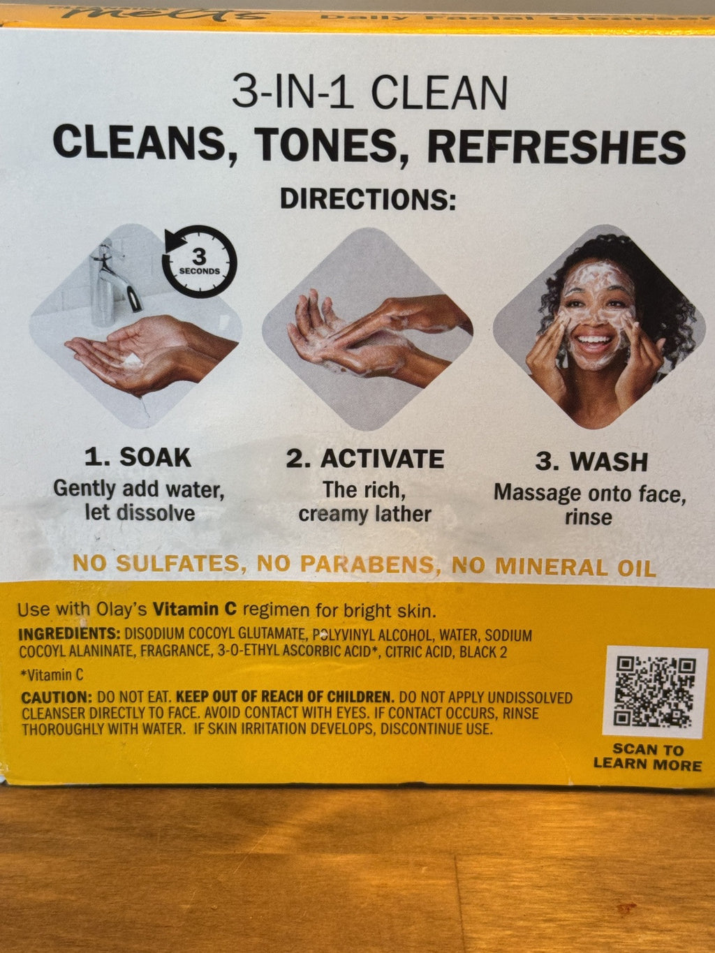 Olay Cleansing Melts Daily Facial Cleanser 32ct Dissolving Pads