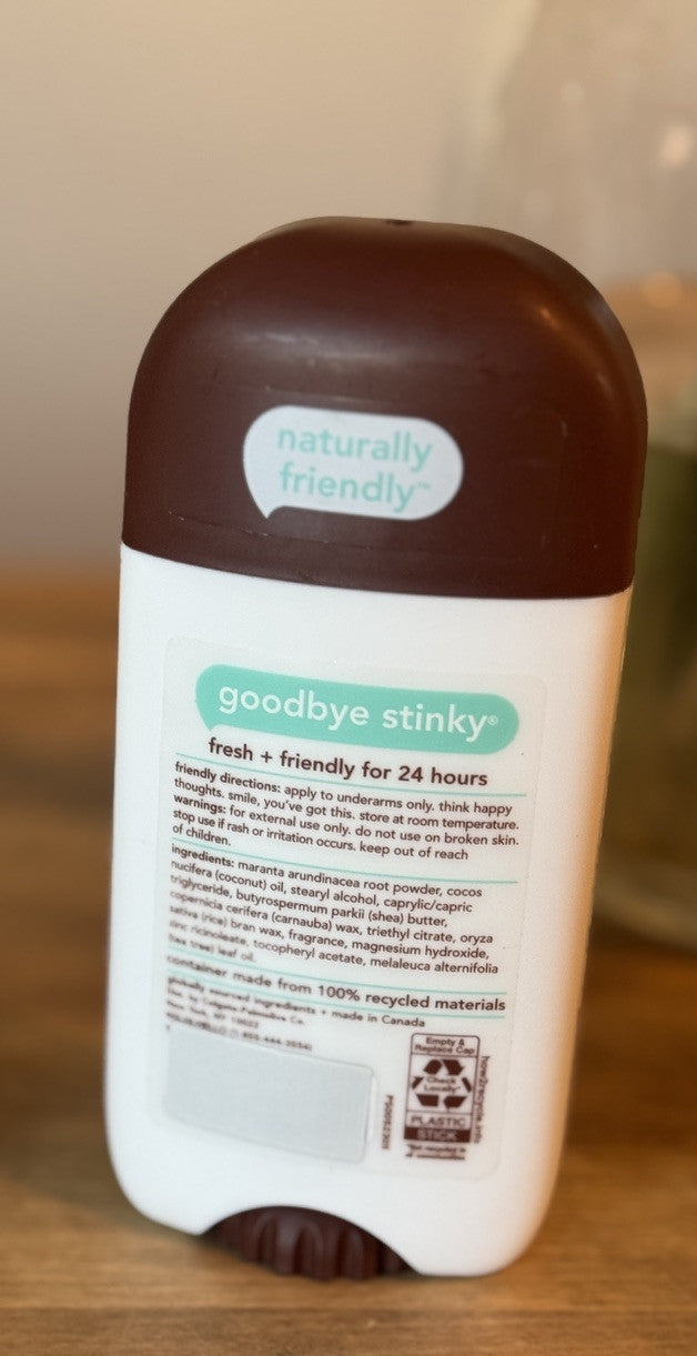 BRAND NEW HELLO SWEET COCONUT DEODORANT 2.6 OZ W/ SHEA BUTTER 24hR NATURAL.