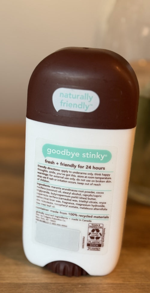 BRAND NEW HELLO SWEET COCONUT DEODORANT 2.6 OZ W/ SHEA BUTTER 24hR NATURAL.